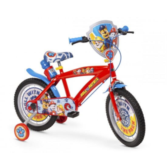 Bicicleta 16 Paw Patrol - Toimsa