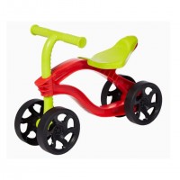 Bicicleta copii fara pedale Bugy verde/rosu 