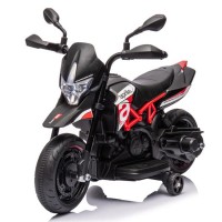Motocicleta electrica pentru copii Aprilia Dorsoduro 900 6V negru