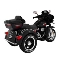 Motocicleta electrica pentru copii Super Moto cu 2 motoare 12V - Negru