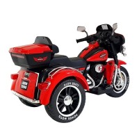 Motocicleta electrica pentru copii Super Moto cu 2 motoare 12V - Rosu
