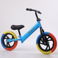 Bicicleta fara pedale Balance Happy Baby albastru