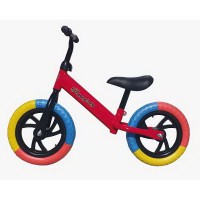 Bicicleta fara pedale Balance Happy Baby rosu