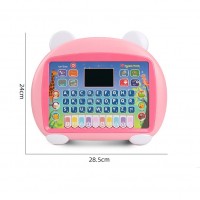 Tableta educativa in limba engleza cu display LED roz