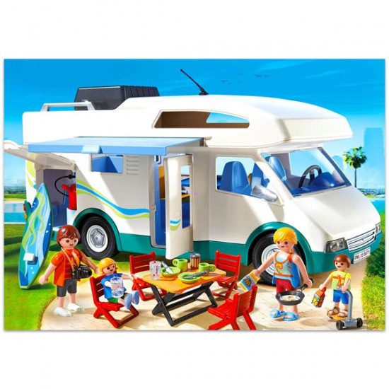 Chemistry parachute Learner Playmobil Family Fun - Rulota camping | KidoStore.ro