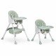 Scaun de masa copii 2 in 1 Ecotoys - Green