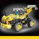 Set cuburi constructie Excavator Hercules cu mecanism pull back 476 piese