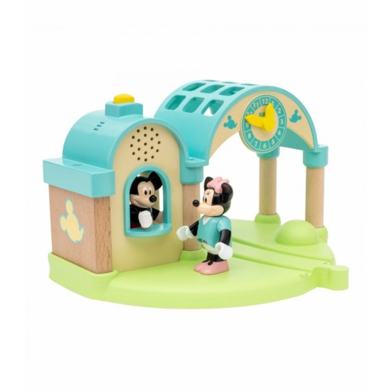 Statie de tren Mickey Mouse Brio