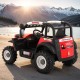 Tractor electric pentru copii cu 2 motoare Rosu