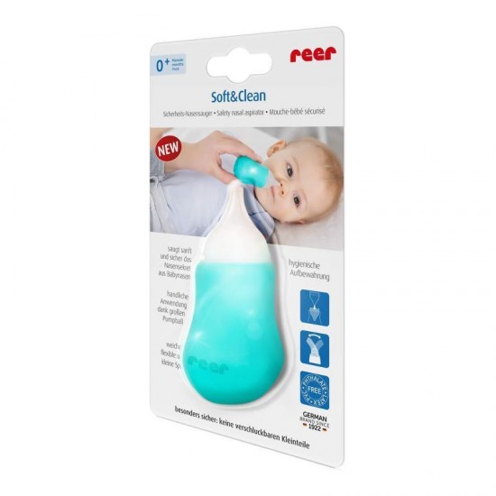 Aspirator nazal pentru bebelusi Soft&Clean Reer 79112