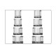 Poarta de siguranta Noma Easy Fit, presiune, 75-82 cm, metal alb, N93439