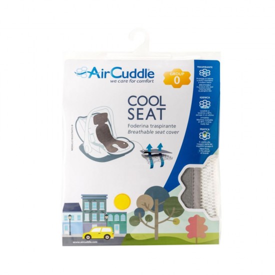 Protectie antitranspiratie scaun auto grupa 0+ AirCuddle Cool Seat Moon GR 0 CS-0-MOON