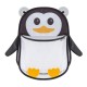 Saculet din plasa pentru jucarii de baie, prindere cu ventuze, forma de pinguin, fara BPA, 0+ luni, Reer MyHappyPingu 76062