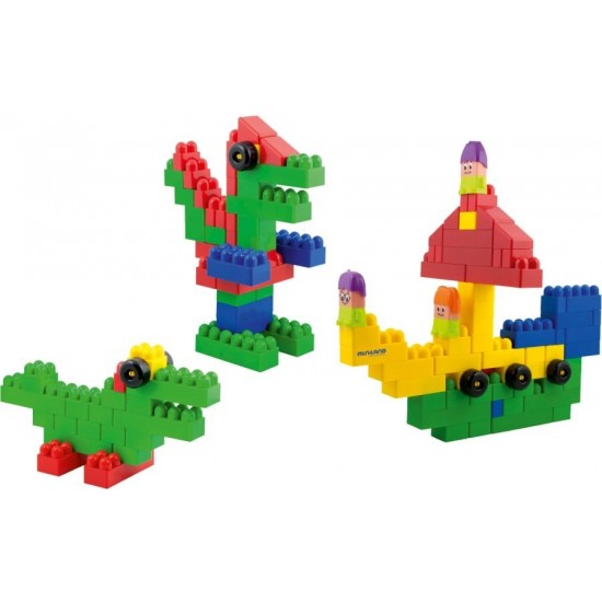 Blocks Super Scoala 96 piese - Miniland