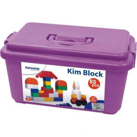 Caramizi de construit Kim Blocks 85 piese