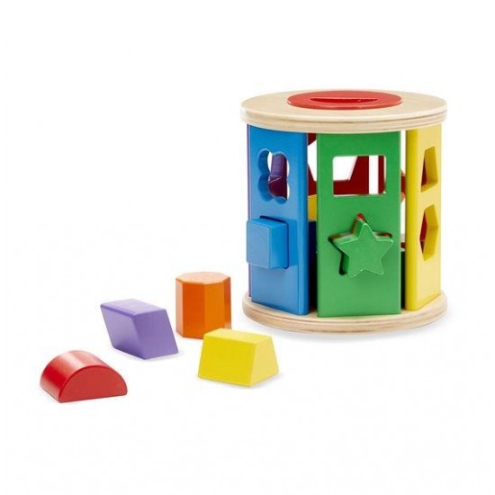 Cilindru sortator de forme Melissa and Doug