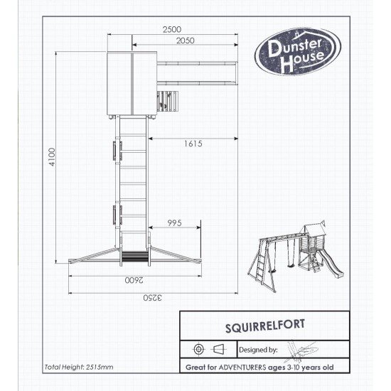 Complex de joaca SquirrelFort Dunster House