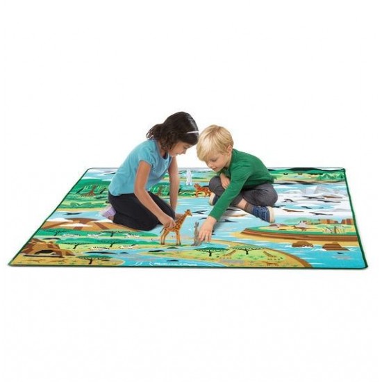 Covoras cu activitati Habitatele Animalelor Melissa and Doug