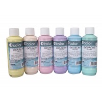 Guasa lavabila 6 x 250 ml, culori pastel