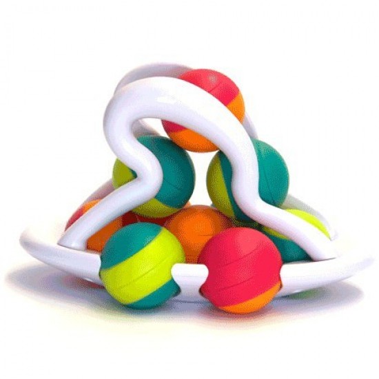 Jucarie distractiva cu bile Rollio - Fat Brain Toys