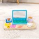 Laptop din lemn de jucarie pentru toddleri Melissa and Doug