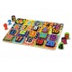 Puzzle lemn in relief Numere de la 1 la 20 Melissa & Doug