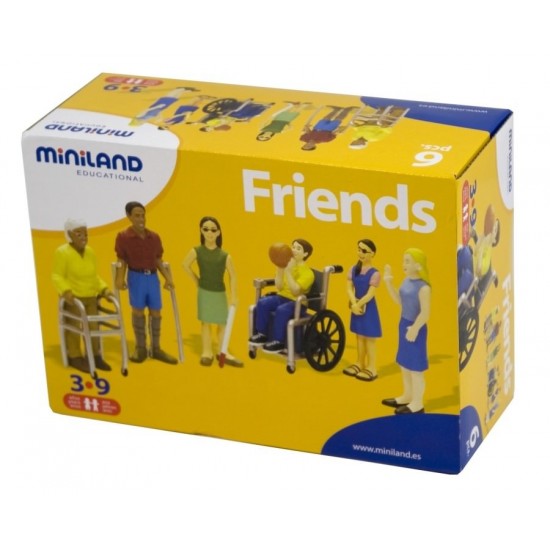 Set de 6 figurine persoane cu handicap - Miniland