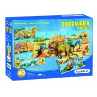 Puzzle de podea Dino Beleduc 40 piese