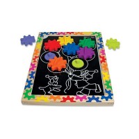 Puzzle magnetic Schimba si roteste Melissa and Doug