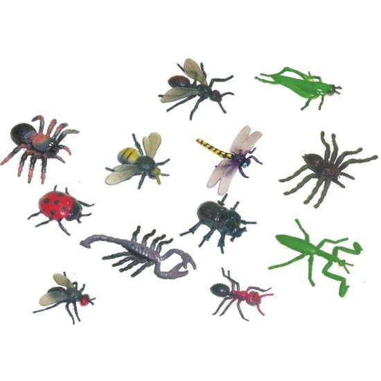 Set 12 figurine Insecte Miniland