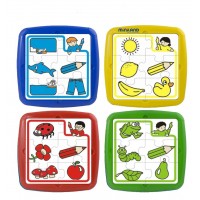 Set de 4 puzzle educative Miniland