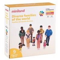 Set de 9 figurine Familia cu rol didactic