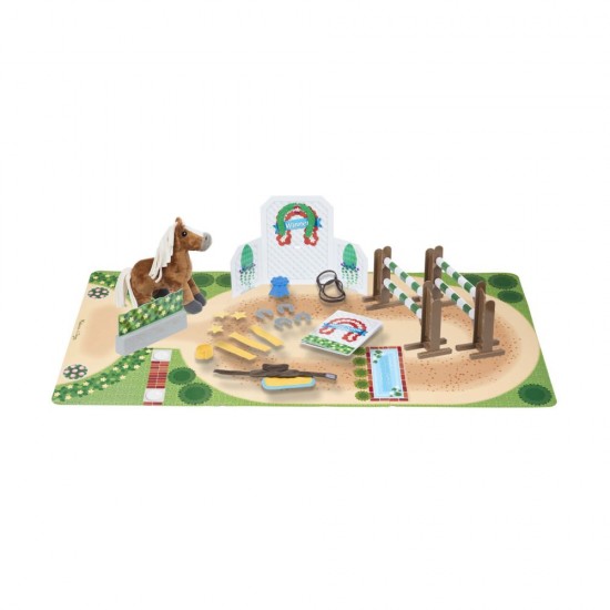 Set de joaca Melissa & Doug - Concursul de echitatie