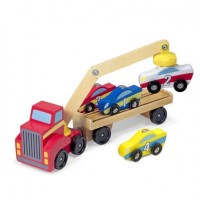 Transportor de masini cu elevator magnetic Melissa and Doug