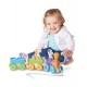 Trenulet din lemn cu animale - Melissa and Doug