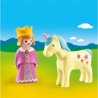 Playmobil 1.2.3 - Printesa cu unicorn