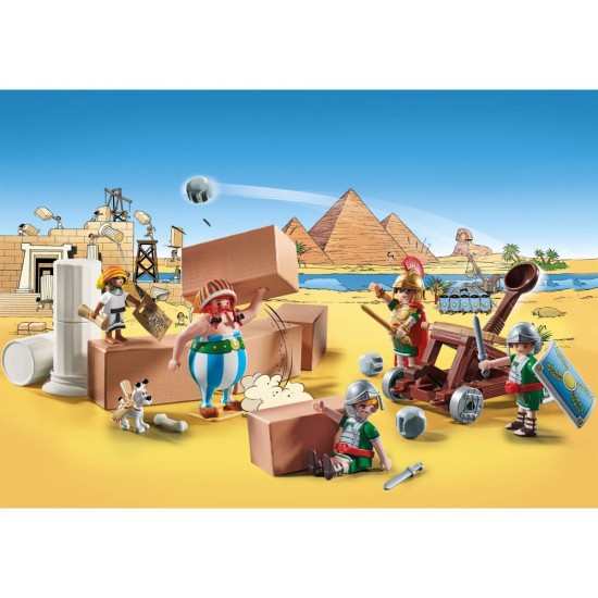 Playmobil Asterix - Edifis si Batalia de la Palat