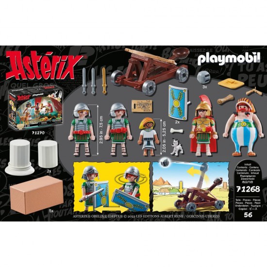 Playmobil Asterix - Edifis si Batalia de la Palat