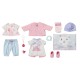 Set Baby Annabell - Cutie cu hainute si accesorii 43 cm