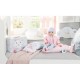 Set Baby Annabell - Cutie cu hainute si accesorii 43 cm