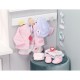 Set Baby Annabell - Cutie cu hainute si accesorii 43 cm