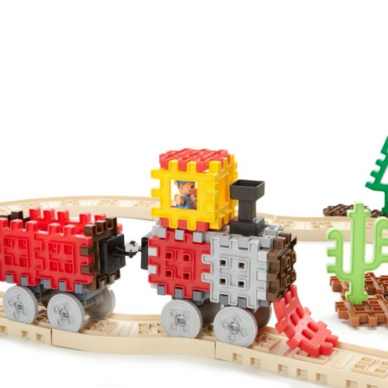 Set constructie Little Tikes Tren cu aburi