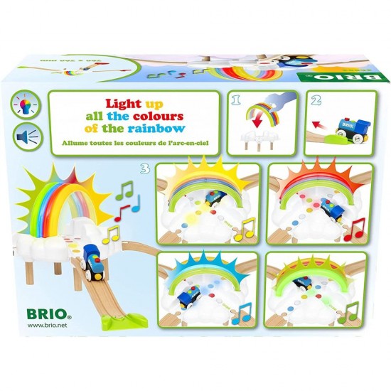 Set de joaca Brio - Prima mea sina de tren care lumineaza