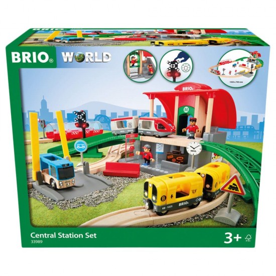 Set de joaca gara centrala BRIO