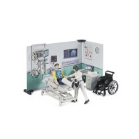 Set de joaca Bruder - Camera de spital cu pacient