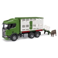 Camion transport bovine Bruder Scania Super 560R