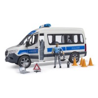 Duba de politie Bruder Mercedes Benz cu politist