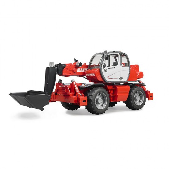 Stivuitor telescopic cu accesorii Manitou MRT 2150 Bruder