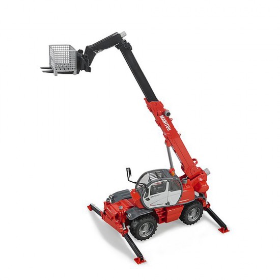 Stivuitor telescopic cu accesorii Manitou MRT 2150 Bruder