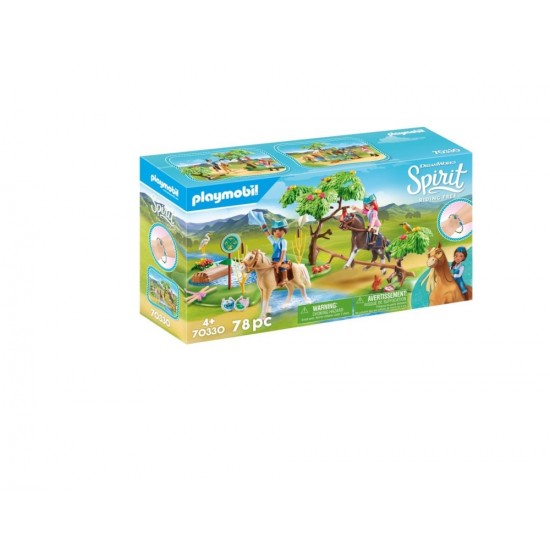 Playmobil Spirit - Calareti la rau